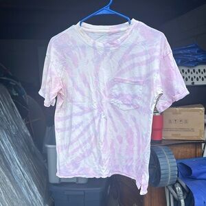 American Eagle tie die crop top